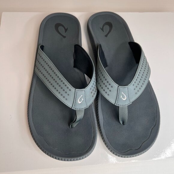 Olukai Sandal Men 15 Flip Flop Ulele Casual Pool Resort Beach Gym Party Core Ex main image 8